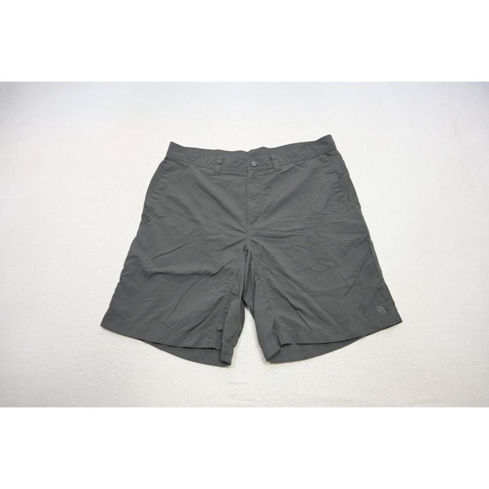 The North Face Nylon Tech Shorts Fishing Hiking Trekking Gray‎ Mens Sz 38
